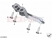 BMW Motorrad BMW 2021 R models R nineT 20 (0L71,0L73) Bracket f instrument cluster