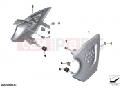 BMW Motorrad BMW 2021 R models R nineT 20 (0L71,0L73) Cover for intake silencer