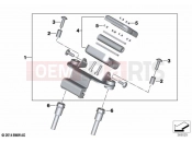 BMW Motorrad BMW 2021 R models R nineT 20 (0L71,0L73) Mounting parts, BMW Navigator