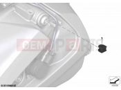 BMW Motorrad BMW 2021 R models R nineT 20 (0L71,0L73) Rubber grommet cylinder head cover