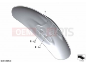 BMW Motorrad BMW 2020 R models R nineT 20 (0L71,0L73) Front-wheel cover, primed | Front-wheel cover, primed