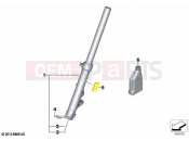 BMW Motorrad BMW 2020 R models R nineT Scrambler (0J31, 0J33) Telescope fork | Telescope fork