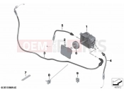 BMW Motorrad BMW 2020 R models R nineT Scrambler (0J31, 0J33) Bowden cable / cable distributor