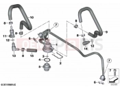 BMW Motorrad BMW 2020 R models R nineT Scrambler (0J31, 0J33) Injector nozzles and lines