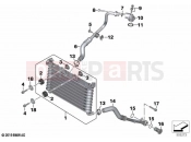 BMW Motorrad BMW 2020 R models R nineT Scrambler (0J31, 0J33) Oil cooler