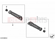 BMW Motorrad BMW 2020 R models R nineT Scrambler (0J31, 0J33) Pillion footrests 2