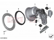 BMW Motorrad BMW 2020 R models R nineT Scrambler (0J31, 0J33) Fuel pump / filter 2