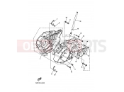 YAMAHA YFM 350 Big Bear YFM350FW BIG BEAR 350 3HN4 1990 CRANKCASE