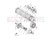 YAMAHA YFM 350 Big Bear YFM350FW BIG BEAR 350 3HN4 1990 CLUTCH
