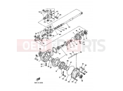 YAMAHA YFM 350 Big Bear YFM350FW BIG BEAR 350 3HN4 1990 FRONT DIFFERENTIAL