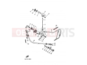 YAMAHA YFM 350 Big Bear YFM350FW BIG BEAR 350 3HN4 1990 REVERSE LEVER