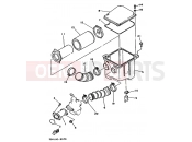 YAMAHA YFM 250 Moto-4 YFM250 MOTO 4 - 250 3GH4 1990 INTAKE