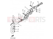 YAMAHA YFM 250 Moto-4 YFM250 MOTO 4 - 250 3GH4 1990 EXHAUST