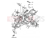 YAMAHA YFM 250 Moto-4 YFM250 MOTO 4 - 250 3GH4 1990 FRAME