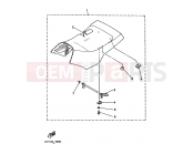 YAMAHA YFM 250 Moto-4 YFM250 MOTO 4 - 250 3GH4 1990 SEAT