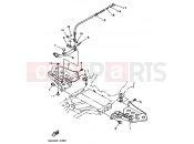 YAMAHA YFM 250 Moto-4 YFM250 MOTO 4 - 250 3GH4 1990 STAND & FOOTREST