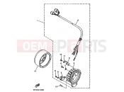 YAMAHA YFM 250 Moto-4 YFM250 MOTO 4 - 250 3GH4 1990 GENERATOR