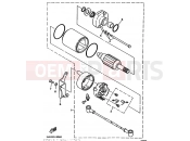 YAMAHA YFM 250 Moto-4 YFM250 MOTO 4 - 250 3GH4 1990 STARTING MOTOR