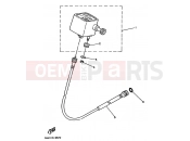 YAMAHA YFM 250 Moto-4 YFM250 MOTO 4 - 250 3GH4 1990 METER