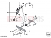 BMW Motorrad BMW 2022 S models S 1000 R (0E51, 0E53) Outer gearshift parts | Outer gearshift parts