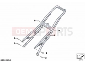 BMW Motorrad BMW 2022 S models S 1000 R (0E51, 0E53) Rear frame | Rear frame