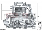 BMW Motorrad BMW 2021 S models S 1000 R (0E51, 0E53) Engine housing screw connection | Engine housing screw connection