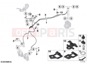BMW Motorrad BMW 2021 S models S 1000 R (0E51, 0E53) Brake lines, front 2 | Brake lines, front 2