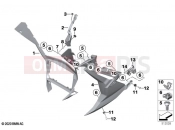 BMW Motorrad BMW 2021 S models S 1000 R (0E51, 0E53) Radiator trim 2