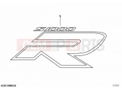 BMW Motorrad BMW 2021 S models S 1000 R (0E51, 0E53) Model lettering 2