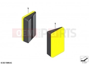 BMW Motorrad BMW 2021 S models S 1000 R (0E51, 0E53) Rear reflector yellow front | Rear reflector yellow front