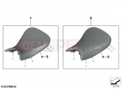 BMW Motorrad BMW 2020 S models S 1000 R (0E51, 0E53) Driver's seat | Driver's seat