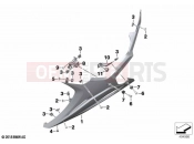 BMW Motorrad BMW 2022 S models S 1000 RR 19 (0E21, 0E23) Engine spoiler | Engine spoiler