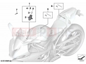 BMW Motorrad BMW 2022 S models S 1000 RR 19 (0E21, 0E23) Single key locking system EWS 4 | Single key locking system EWS 4