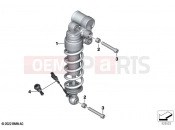 BMW Motorrad BMW 2022 S models S 1000 RR 19 (0E21, 0E23) Spring strut, rear | Spring strut, rear