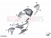 BMW Motorrad BMW 2021 S models S 1000 RR 19 (0E21, 0E23) Primed parts