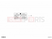 BMW Motorrad BMW 2021 S models S 1000 RR 19 (0E21, 0E23) Label 