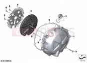 BMW Motorrad BMW 2021 S models S 1000 RR 19 (0E21, 0E23) Housing cover right