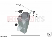 BMW Motorrad BMW 2021 S models S 1000 RR 19 (0E21, 0E23) Expansion tank