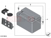 BMW Motorrad BMW 2021 S models S 1000 RR 19 (0E21, 0E23) Lithium-ion battery