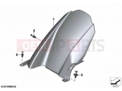 BMW Motorrad BMW 2021 S models S 1000 RR 19 (0E21, 0E23) Rear-wheel cover 2