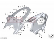 BMW Motorrad BMW 2021 S models S 1000 RR 19 (0E21, 0E23) Tail part | Tail part