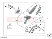 BMW Motorrad BMW 2021 S models S 1000 RR 19 (0E21, 0E23) Footrest system, right | Footrest system, right