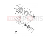YAMAHA YZ 125 YZ125 (3SR1) 1990 WATER PUMP