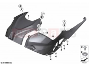 BMW Motorrad BMW 2021 S models S 1000 RR 19 (0E21, 0E23) Panel, fuel tank 2 2