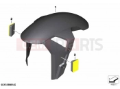 BMW Motorrad BMW 2021 S models S 1000 RR 19 (0E21, 0E23) Wheel cover carbon front 2