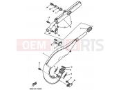 YAMAHA YZ 125 YZ125 (3SR1) 1990 EXHAUST