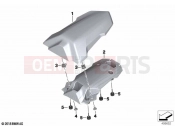 BMW Motorrad BMW 2021 S models S 1000 RR 19 (0E21, 0E23) Retrofit hump cover 2