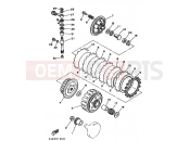 YAMAHA YZ 125 YZ125 (3SR1) 1990 CLUTCH
