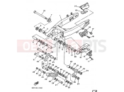 YAMAHA YZ 125 YZ125 (3SR1) 1990 REAR ARM