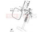 YAMAHA YZ 125 YZ125 (3SR1) 1990 STEERING